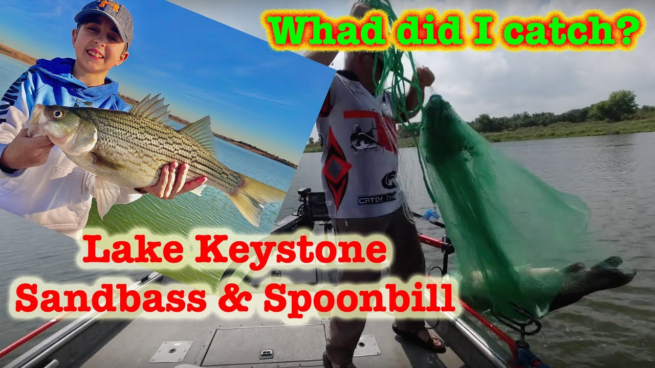 Fishing Keystone Lake for Sandbass Stripers and Hybrids with Starkey Outdoors