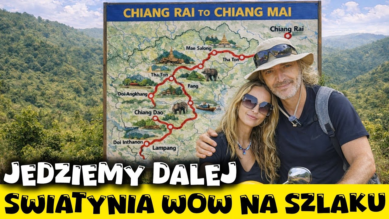 Nie było tego w planie.Niesamowite odkrycie na trasie Chiang Rai Chiang Mai Wat Sang Kaew Phothiyan
