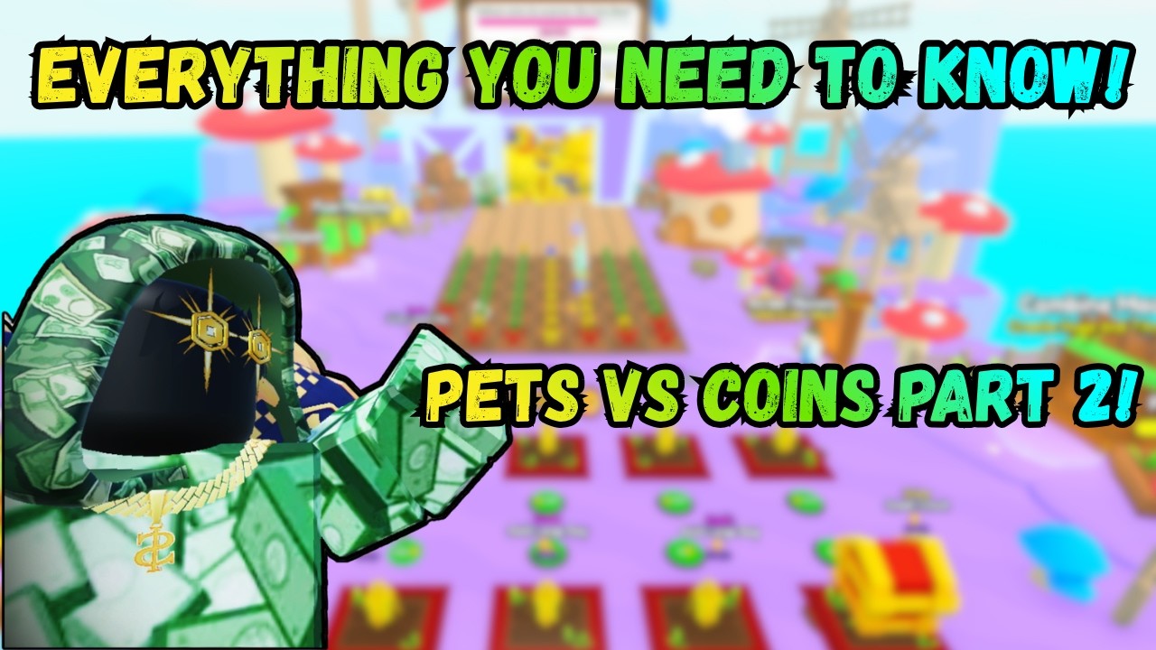Всё, что ВАМ нужно знать об обновлении Pets VS Coins в PS99!