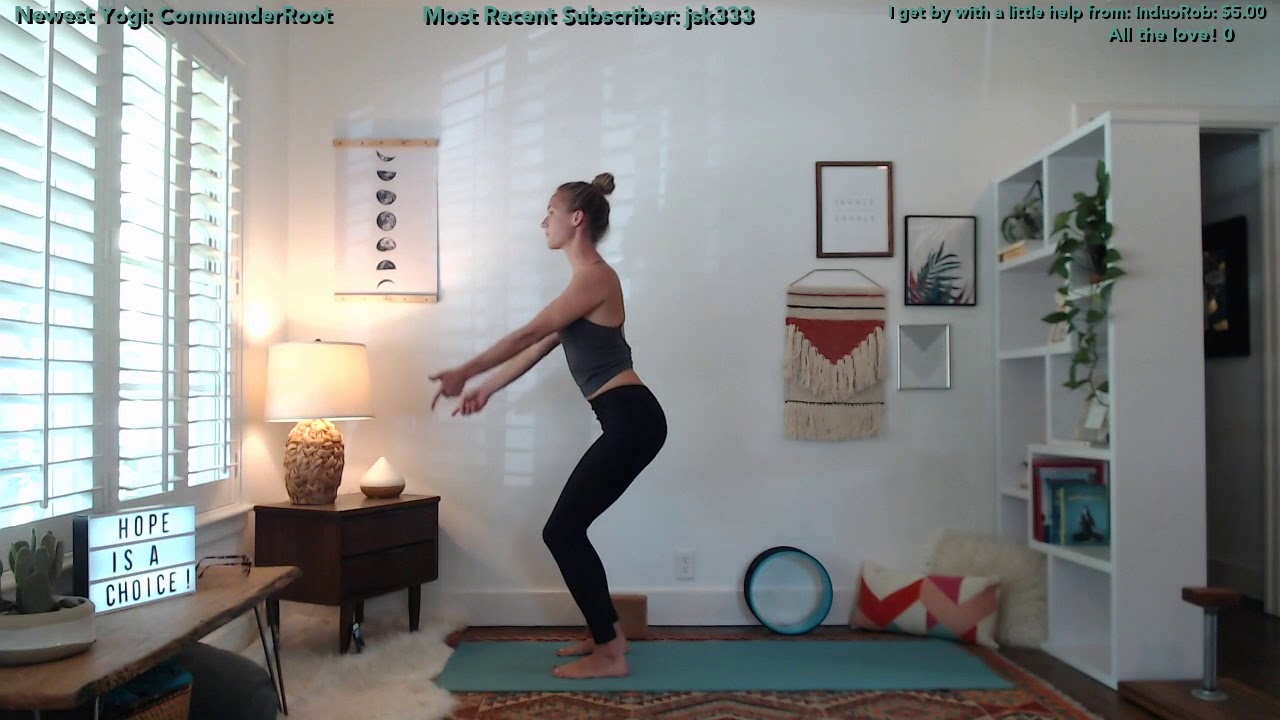 Back Body Love - Full Length Slow Vinyasa Flow Yoga