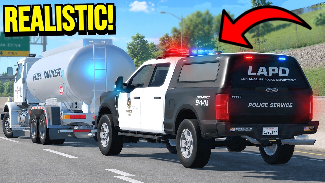 Playing The Most REALISTIC California Server in ERLC