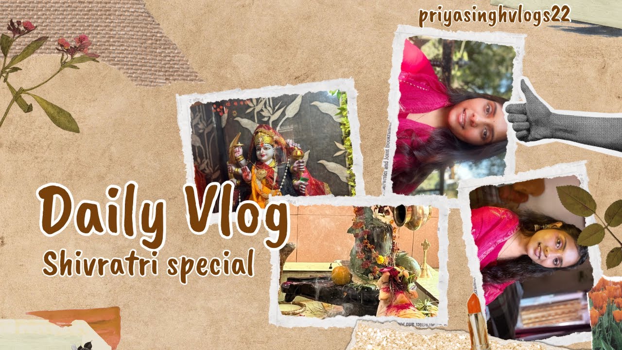 Har Har mahadev 🙏🏻🌸| Shivratri vlog | #youtube #viral #vlog #youtubeindia #dailyvlog 