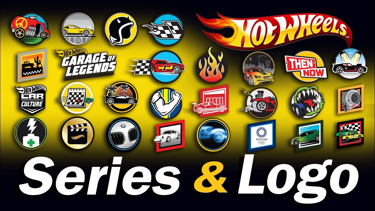 @Hot Wheels Logo & Series 76 items.