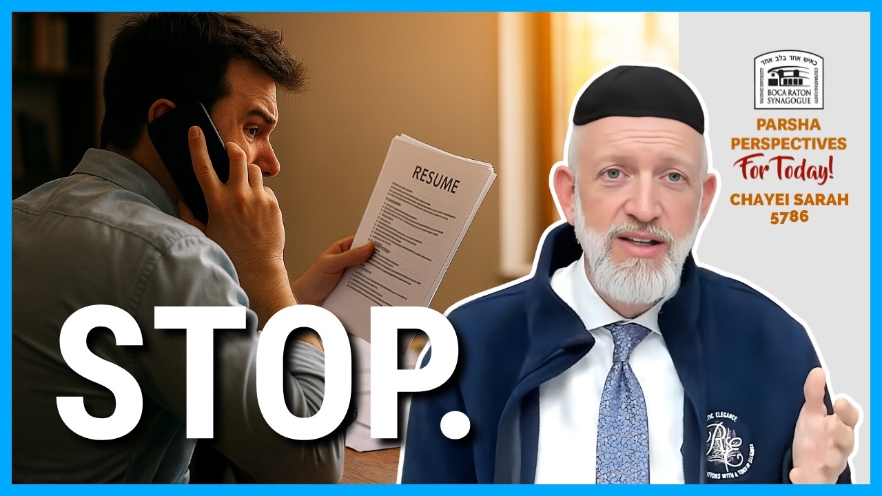 When to STOP TRYING | Parsha Perspectives | Chayei Sarah 5786
