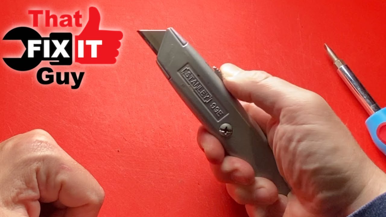 QUALITY CUTTING TOOL ALERT!...CLASSIC UTILITY KNIFE!
