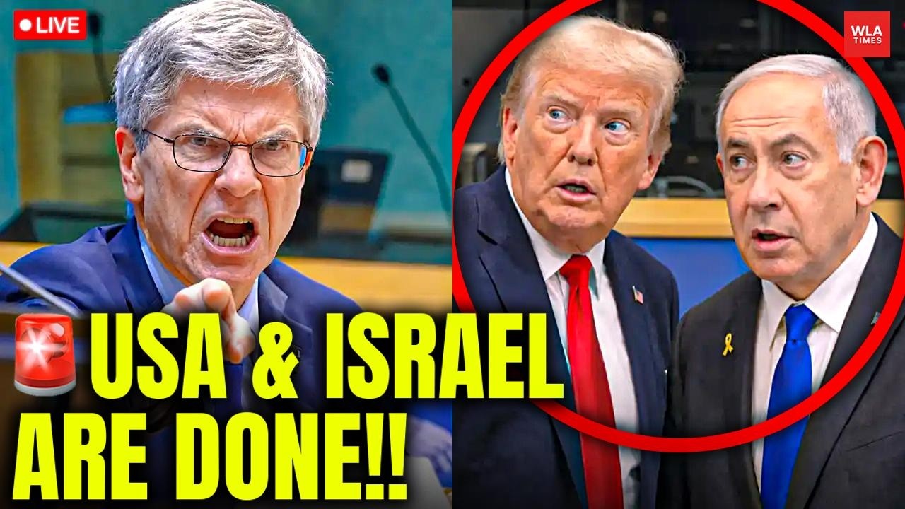 Jeffrey Sachs ROASTS ISRAEL & U.S. LIVE: 'ISRAEL RUNS America, You're DONE'