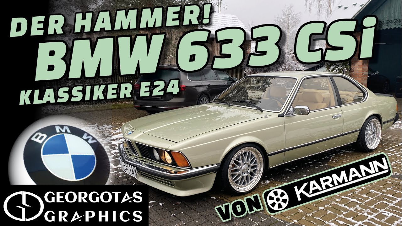 BMW 633 CSI Oldtimer #bmw #e24 #car, #bmwclassic, #bmw6series