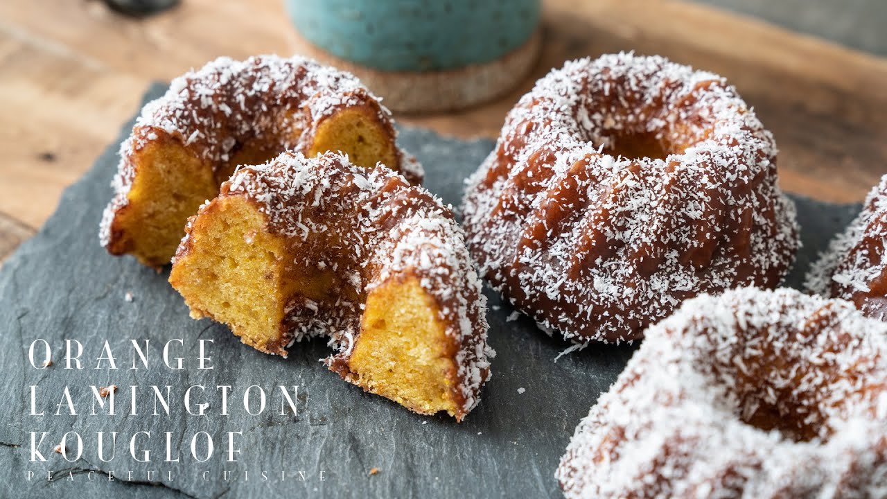 Orange Lamington Kouglof ☆ オレンジラミントンクグロフの作り方