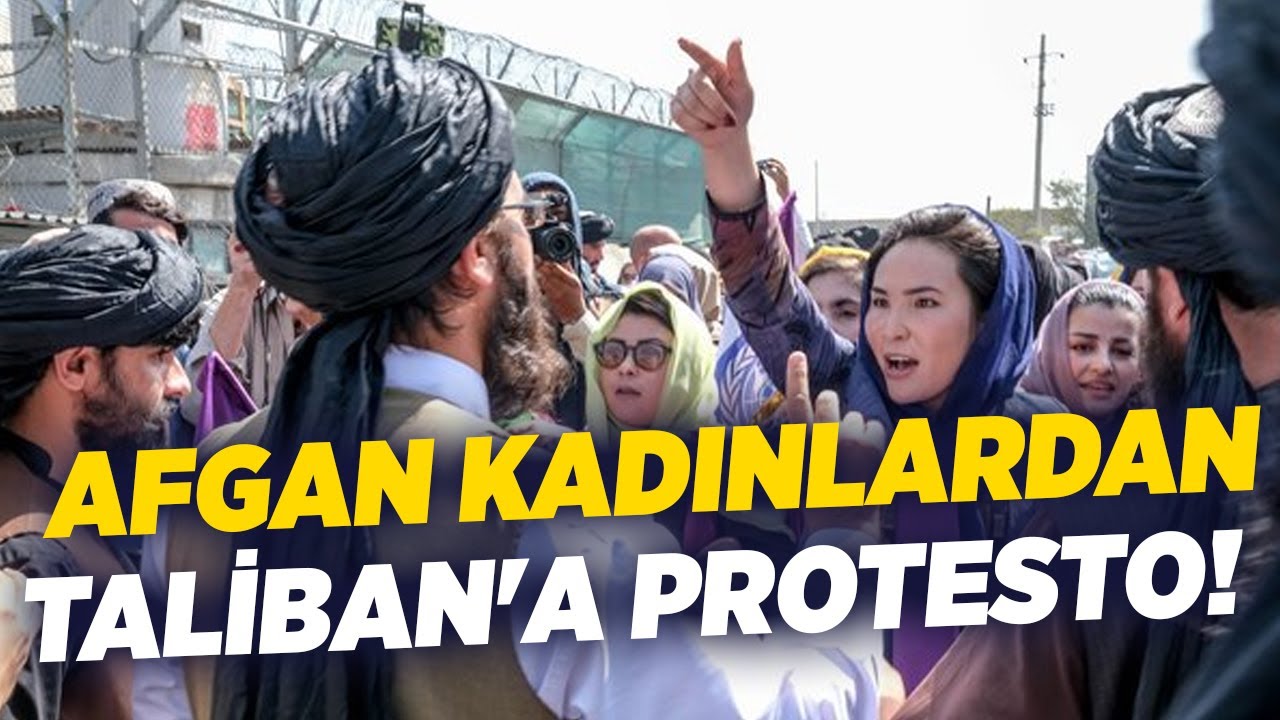 Afgan Kadınlardan Taliban'a Protesto! | KRT Haber