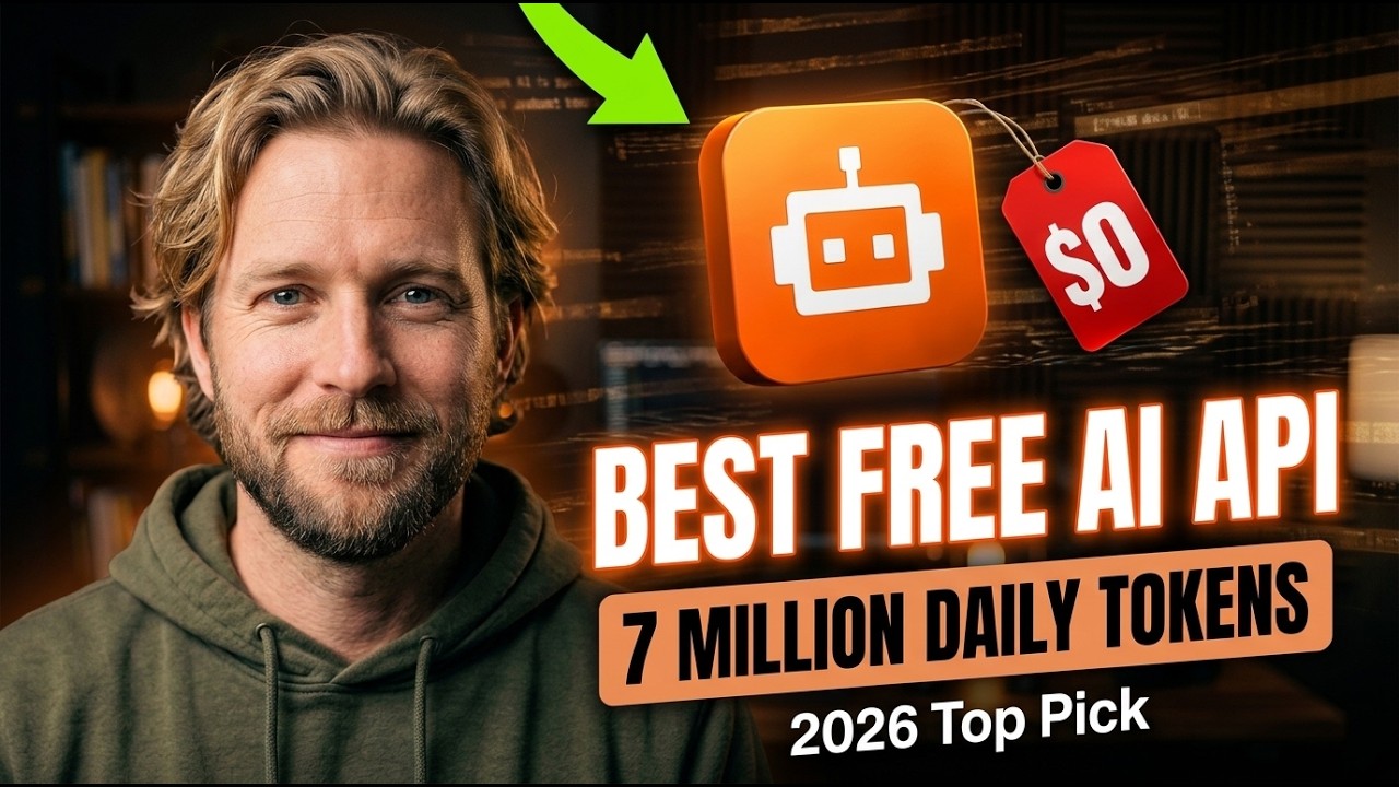 Best Free AI API 2026 &mdash; 7 Million Daily Tokens, No Credit Card Full Setup Guide