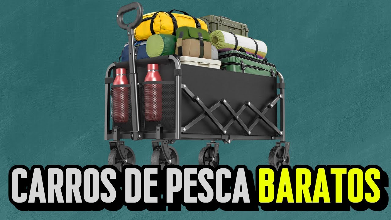 Mejores Carros de Pesca 2026 🎣 | Calidad-Precio (Amazon) ✅ Opinión REAL de Pescador 👍
