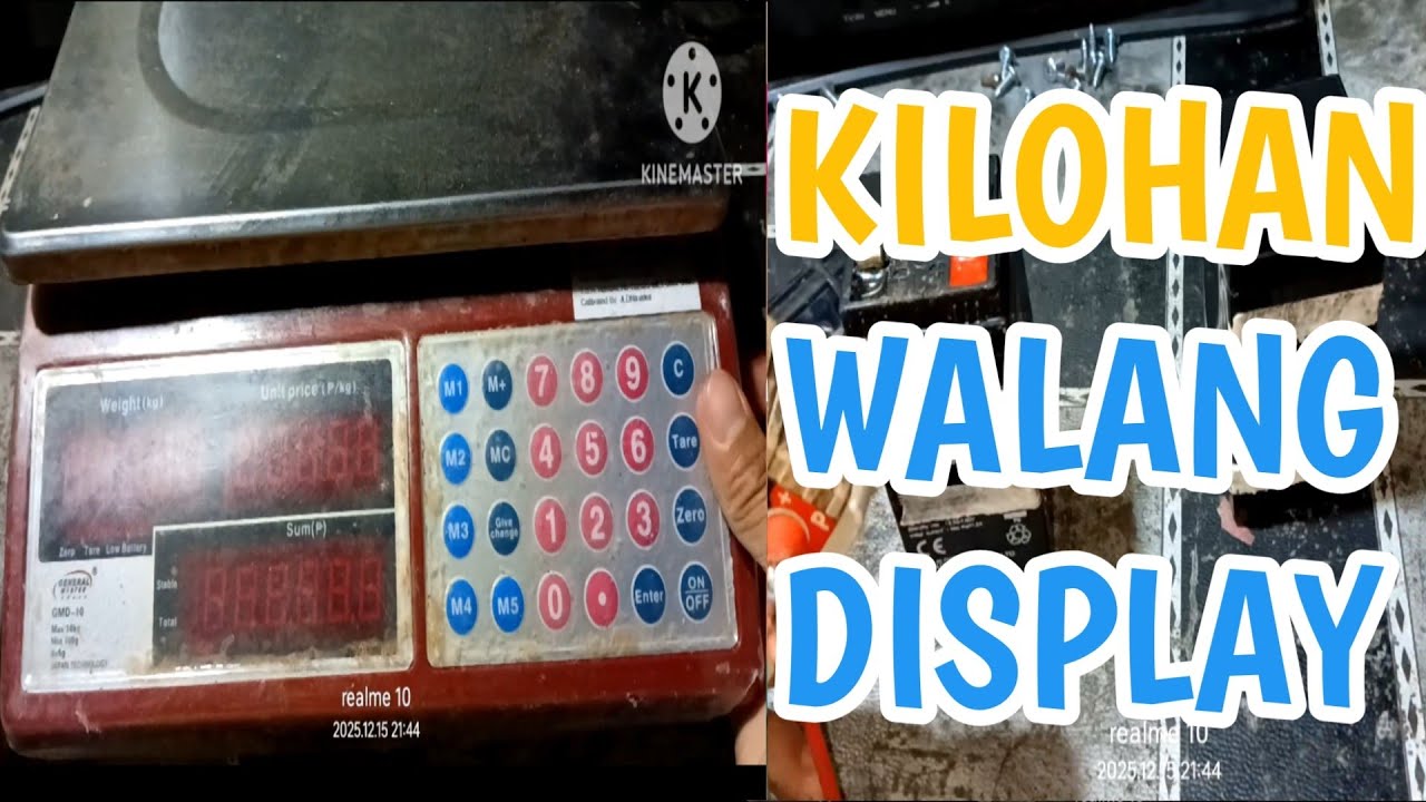 Digital kilohan ayaw gumana ang ibang pindutan