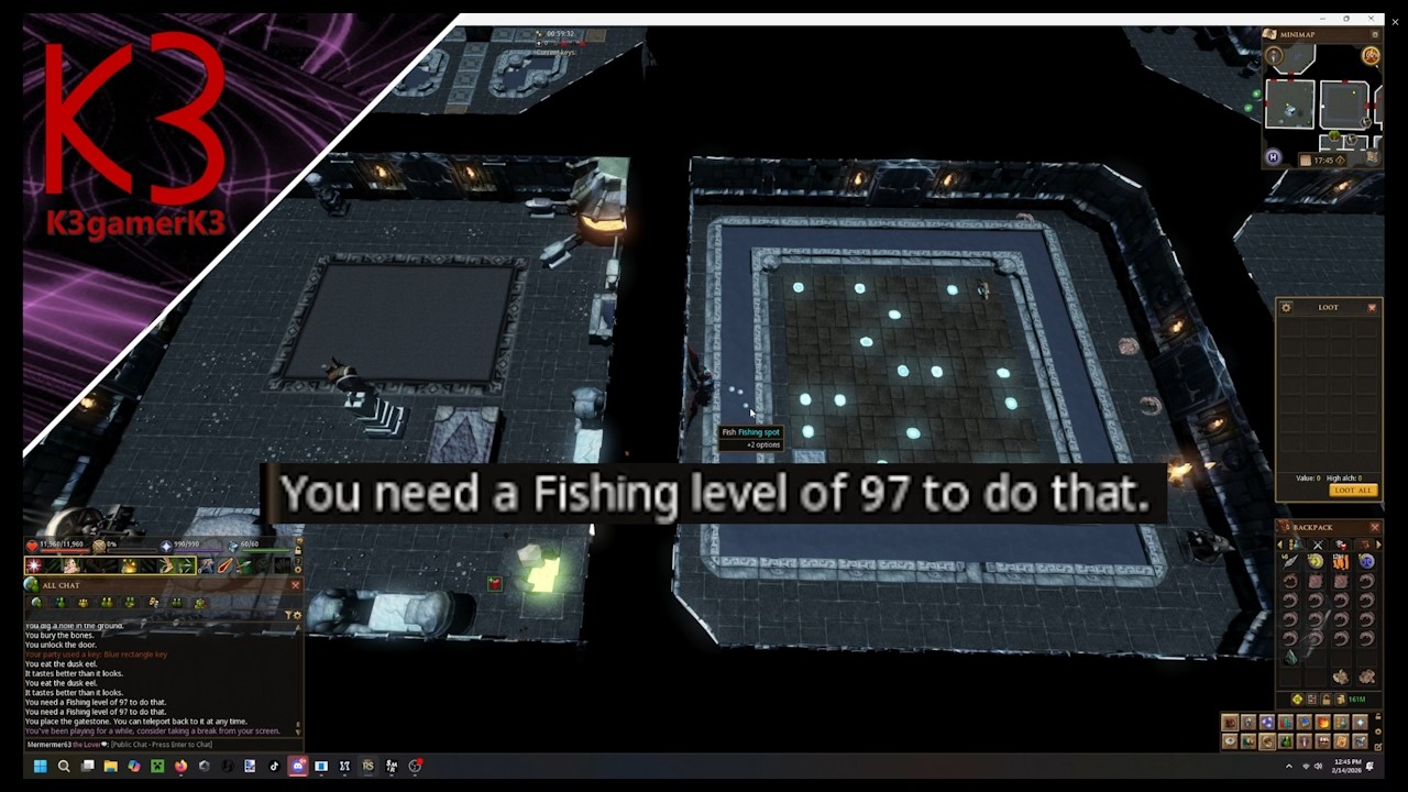 RS3 Dungeoneering trick, impossible level foul fish ferret puzzle