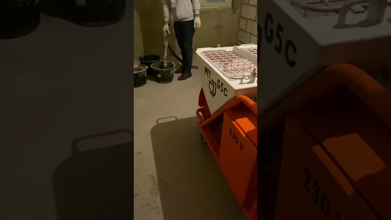 PFT G5 c 220 В Штукатурная станция