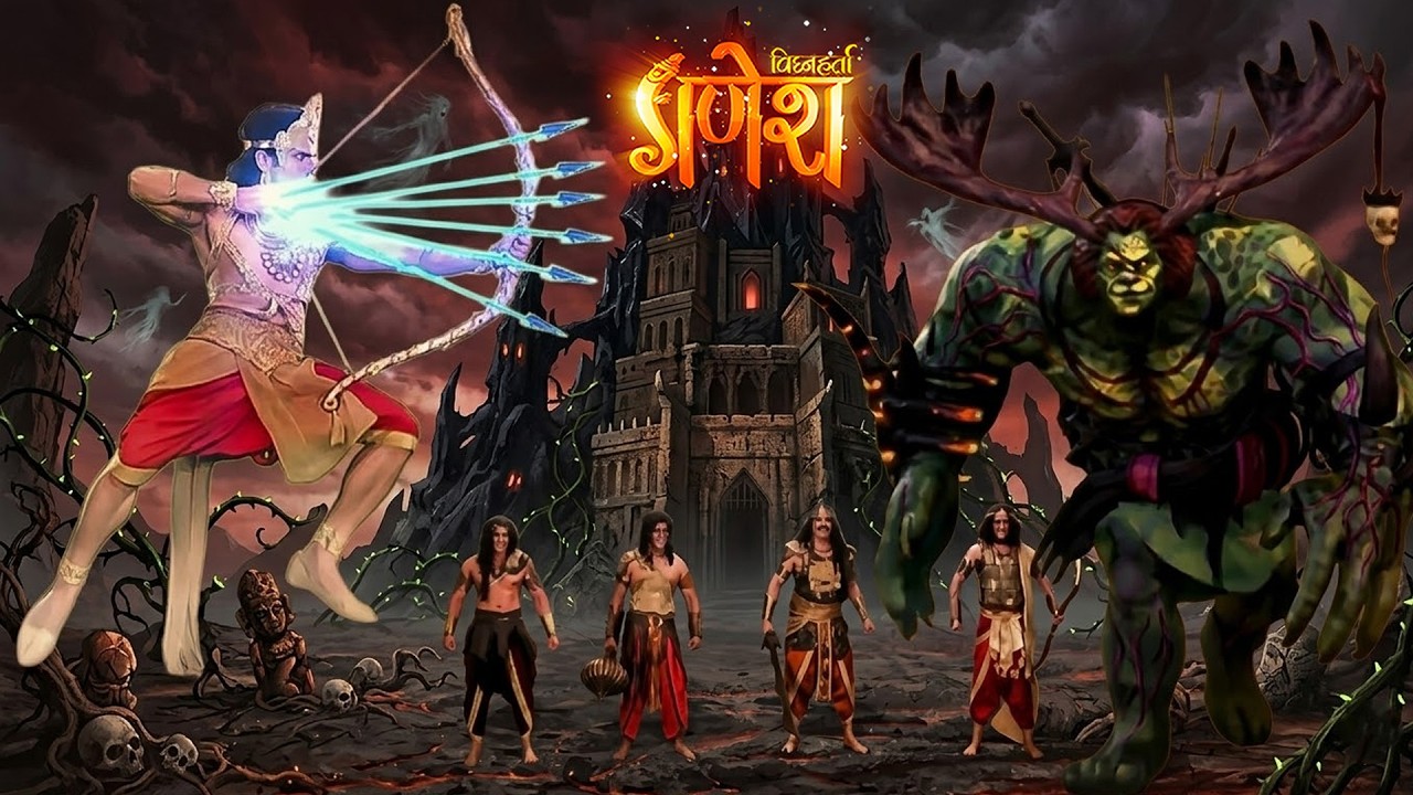 कार्तिकेय को मिली खुली चुनौती! रणभूमि में आया रहस्यमयी दानव | Vignaharta Ganesh | EP - 572