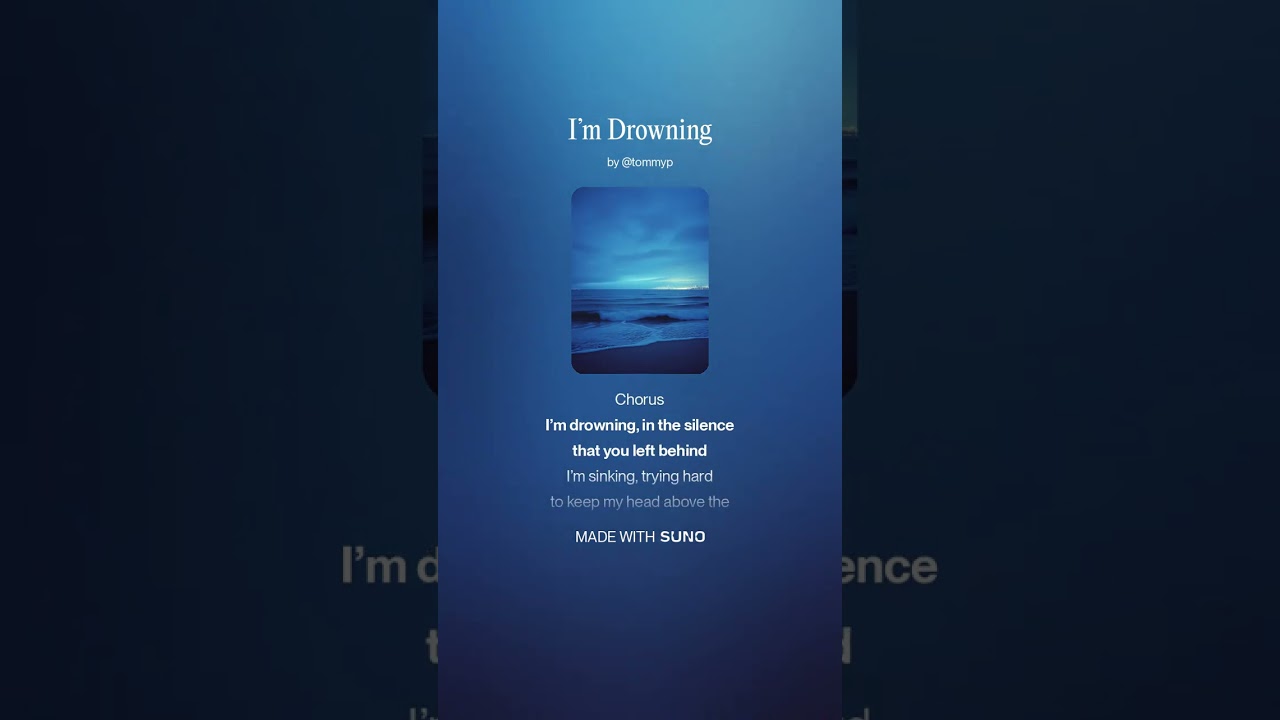 I’m Drowning