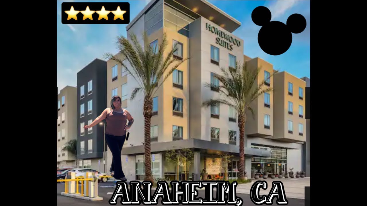 HomeWood Suites Resort✨Hotel in Anaheim California (Convention Center)