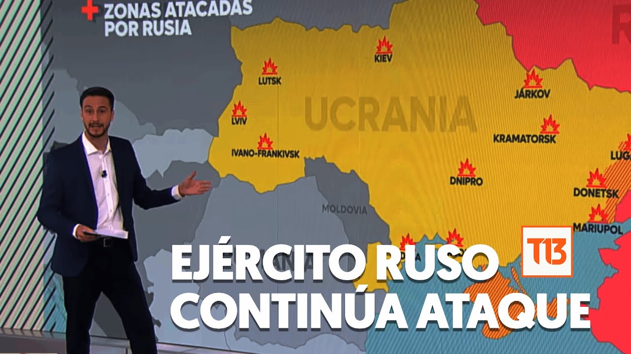 El Ejército ruso ha realizado un total de 203 ataques contra Ucrania