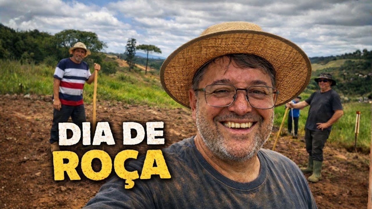 DIA DE ROÇA, NO SÍTIO COM O PASTOR SANDRO ROCHA - 25/01/2026