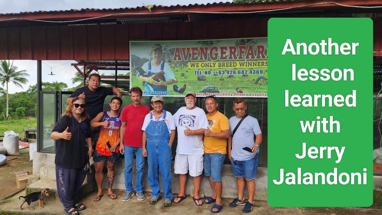 EP549 part 2:  another lesson learned from Jerry Jalandoni of Avenger Game Farm