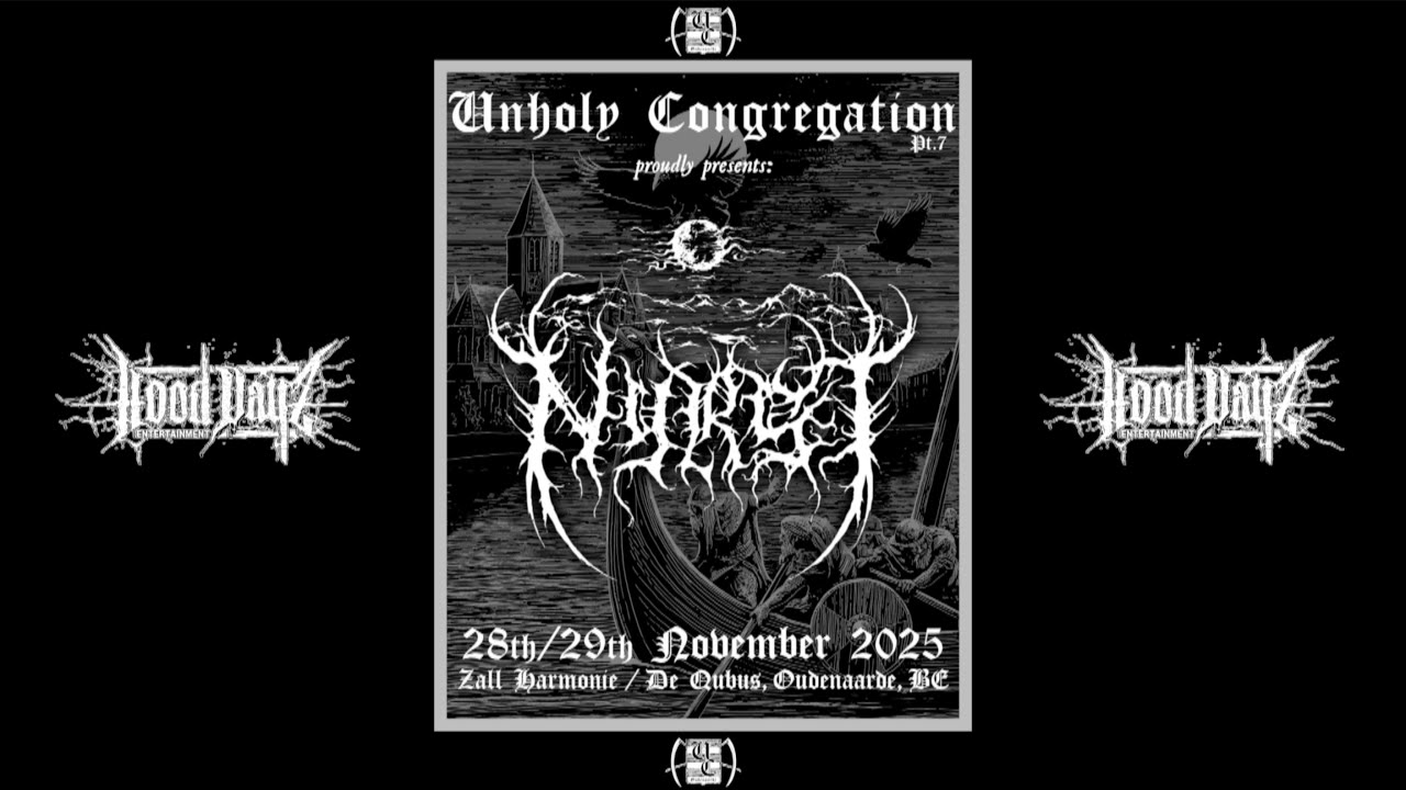 Unholy Congregation Pt.7 - 28 November 2025 - Oudenaarde - Nyrst - Black Metal