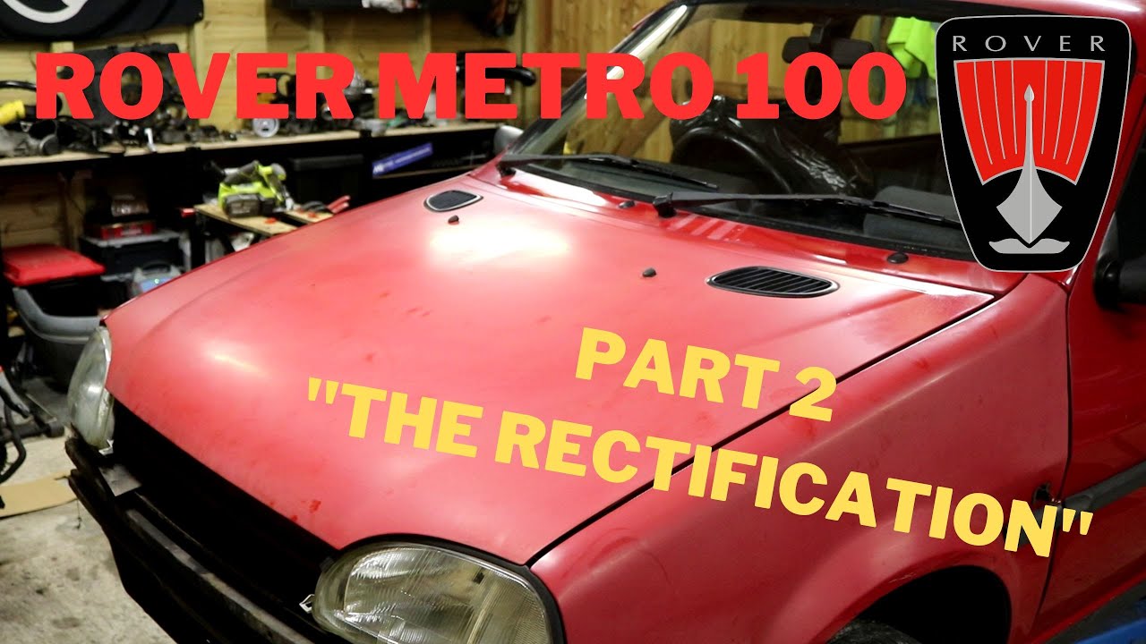 ROVER METRO (R100) CAN I BRING IT BACK TO LIFE?!? (PAINT, INTERIOR & TRIM) #ROVER #METRO #100