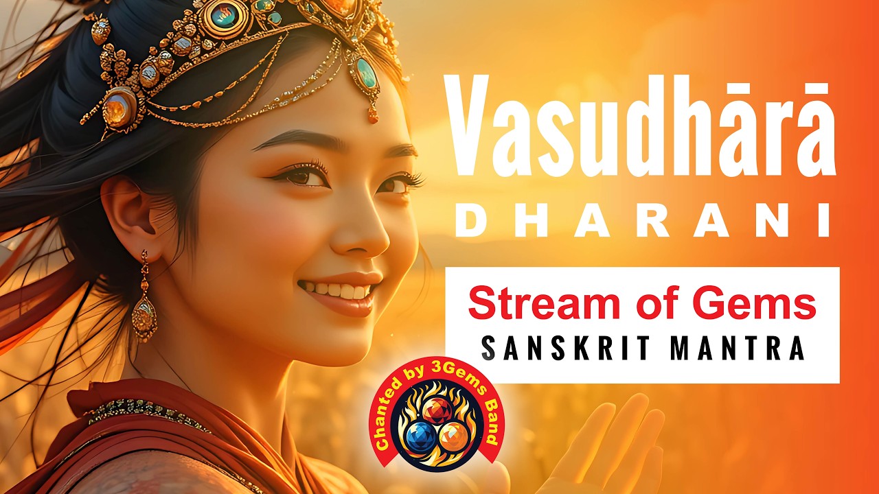 🎥 🎵Vasudhārā' DHARANI of HAPPINESS and WEALTH, Chanted in Sanskrit: Tara #buddhistmusic #佛教誦經音樂