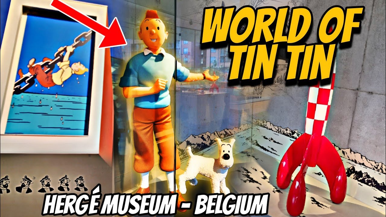The Amazing World of Tin Tin | Belgium #tintin #belgium #brussels #cartoon #herge