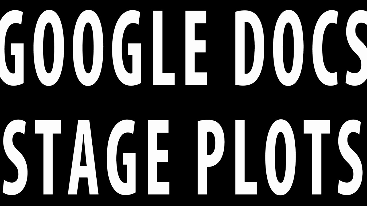 Make PRO stage plots for FREE in Google Docs 📋🖌