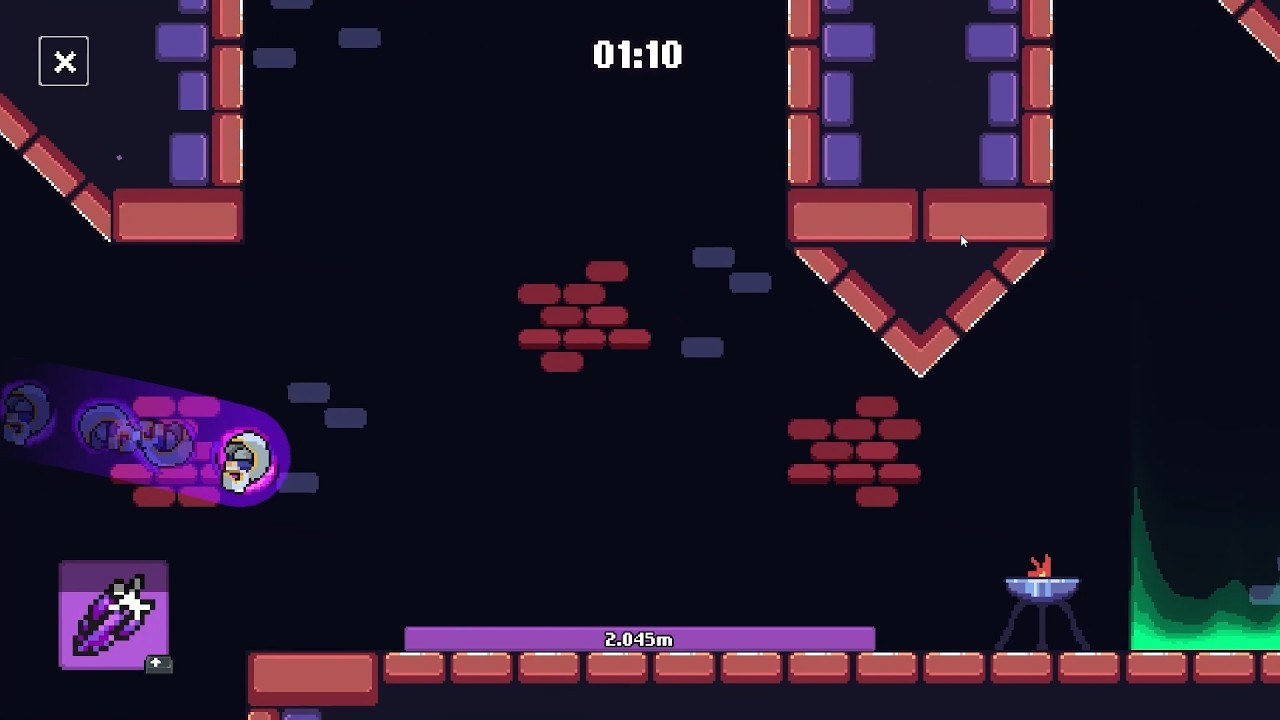 Grapple Run Trials World Record (1:10 - PC) | Idle Slayer