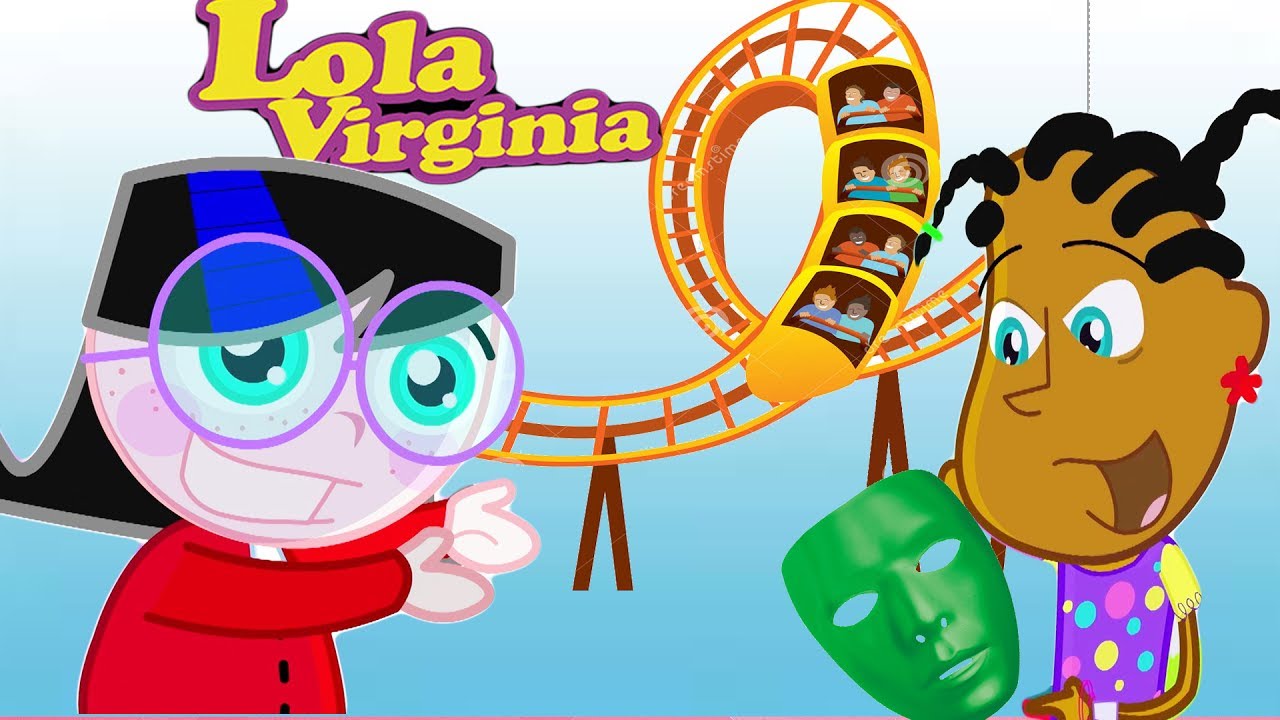 Kids Cartoon | Lola & Virginia | Roller Coaster | Chotoonz WonderGirl