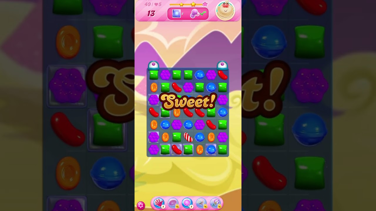 Candy Crush Saga Levels 46 to 52