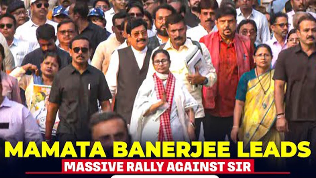 LIVE: West Bengal CM Mamata Banerjee's MASSIVE Protest Rally Against SIR | North 24 Parganas | WB