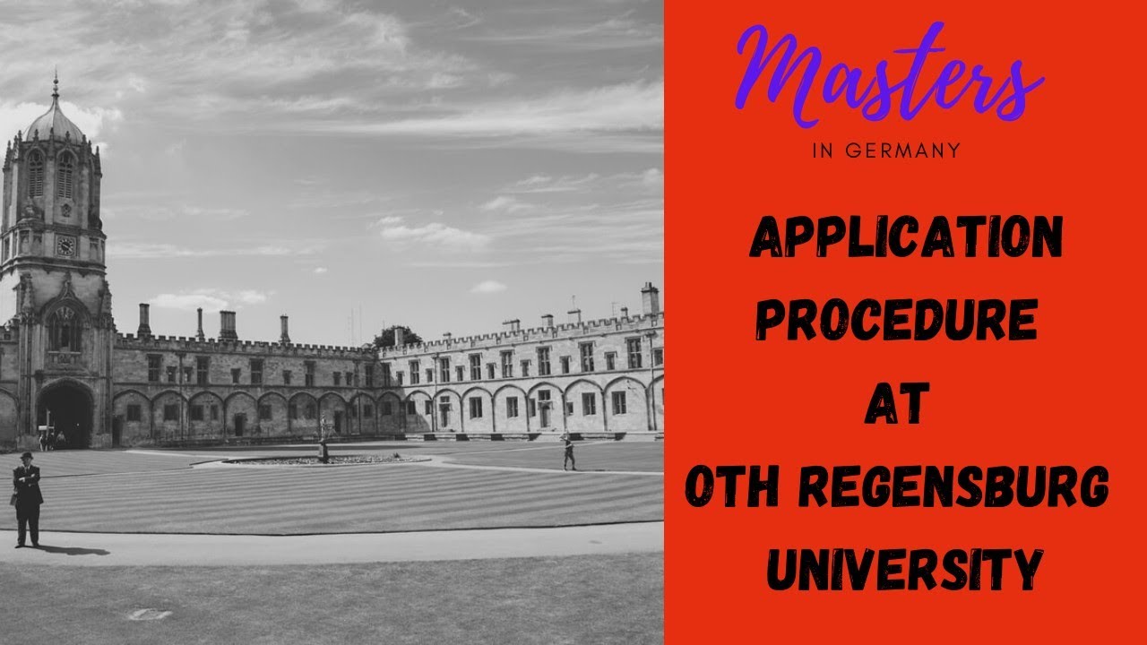 Master's in Germany | How to apply in OTH Regensburg University