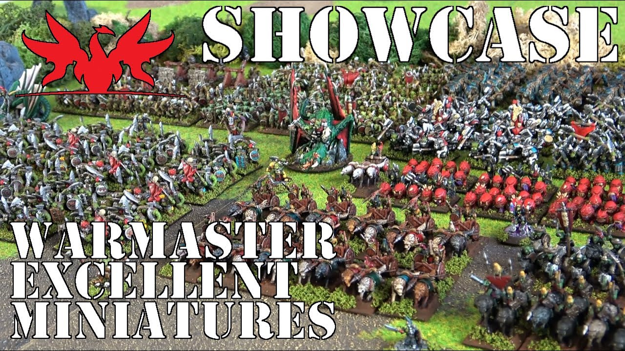 Showcase - Warmaster Orks & Goblins Army Excellent Miniatures - Phantasos Studio