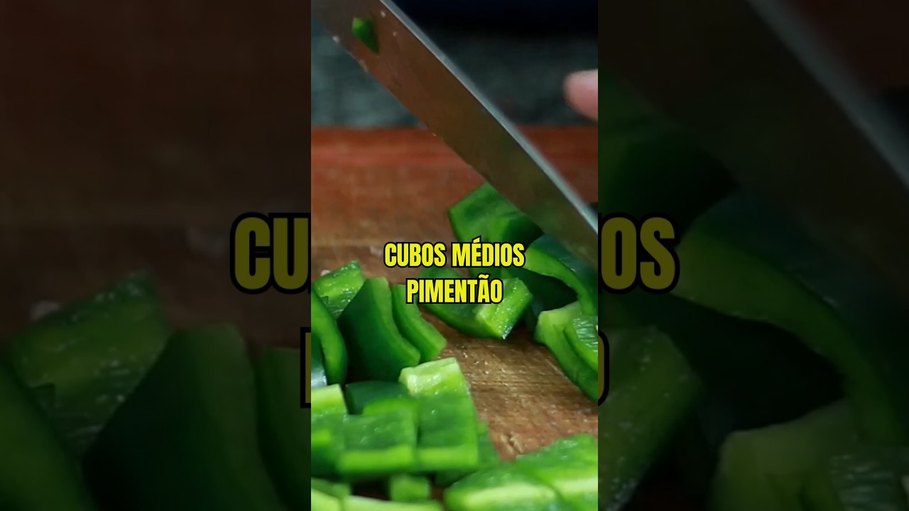 Como Cortar um Pimentão em 1 Minuto