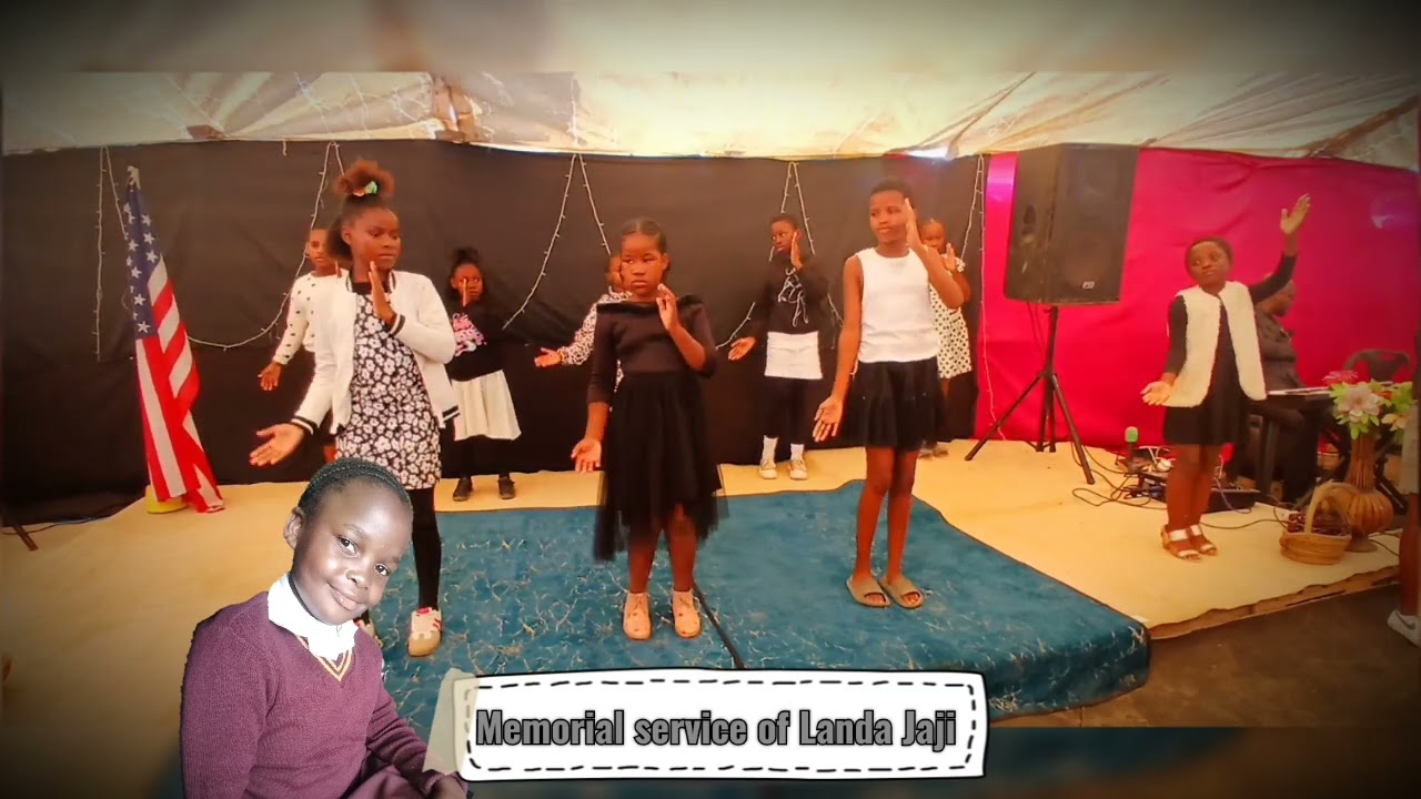 Memorial service of Landa Jaji