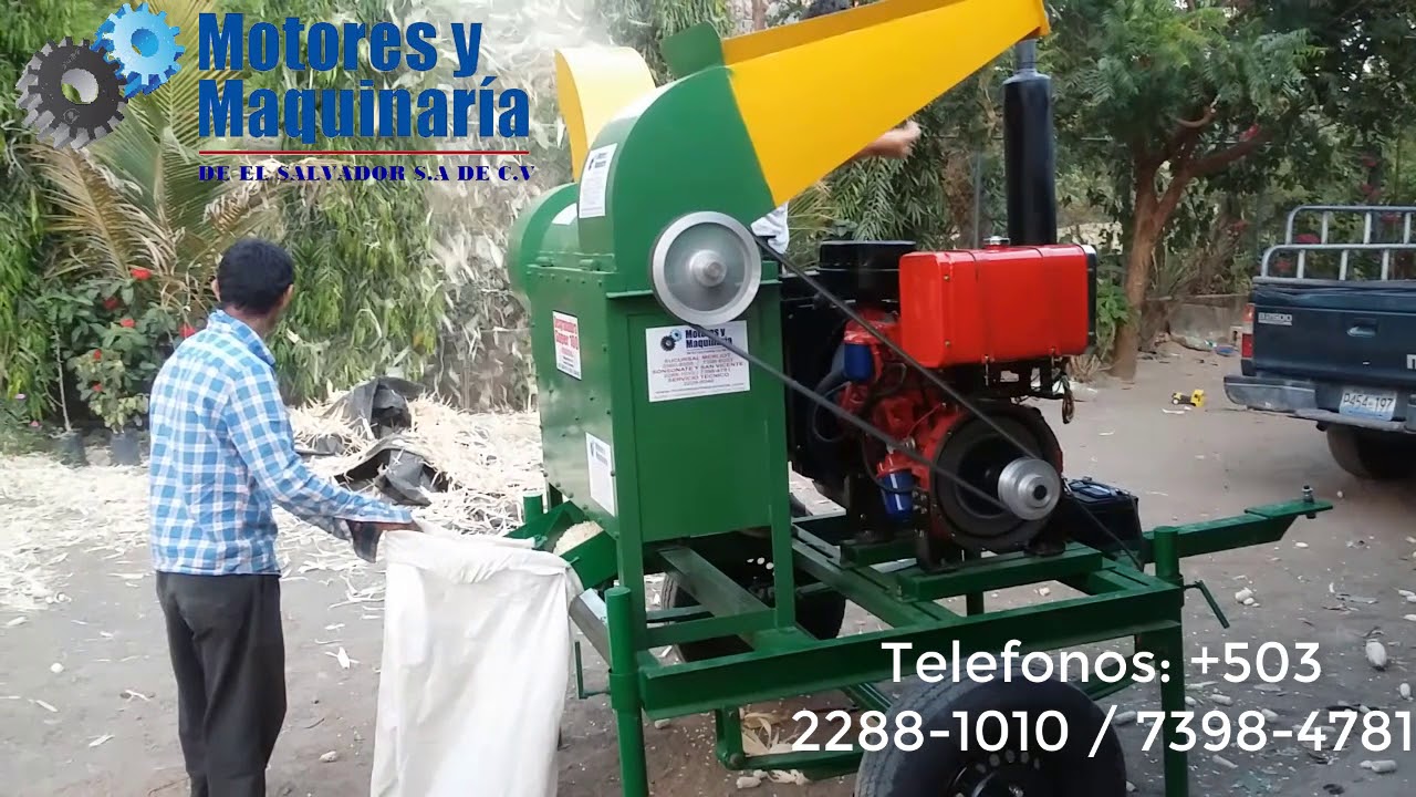 Super 100 Desgranadora de maiz y maicillo motor diesel 30 HP