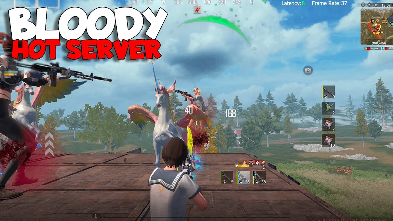 I Play On BLOODY 77 Hour RAID AND FIGHT BADGE Drop