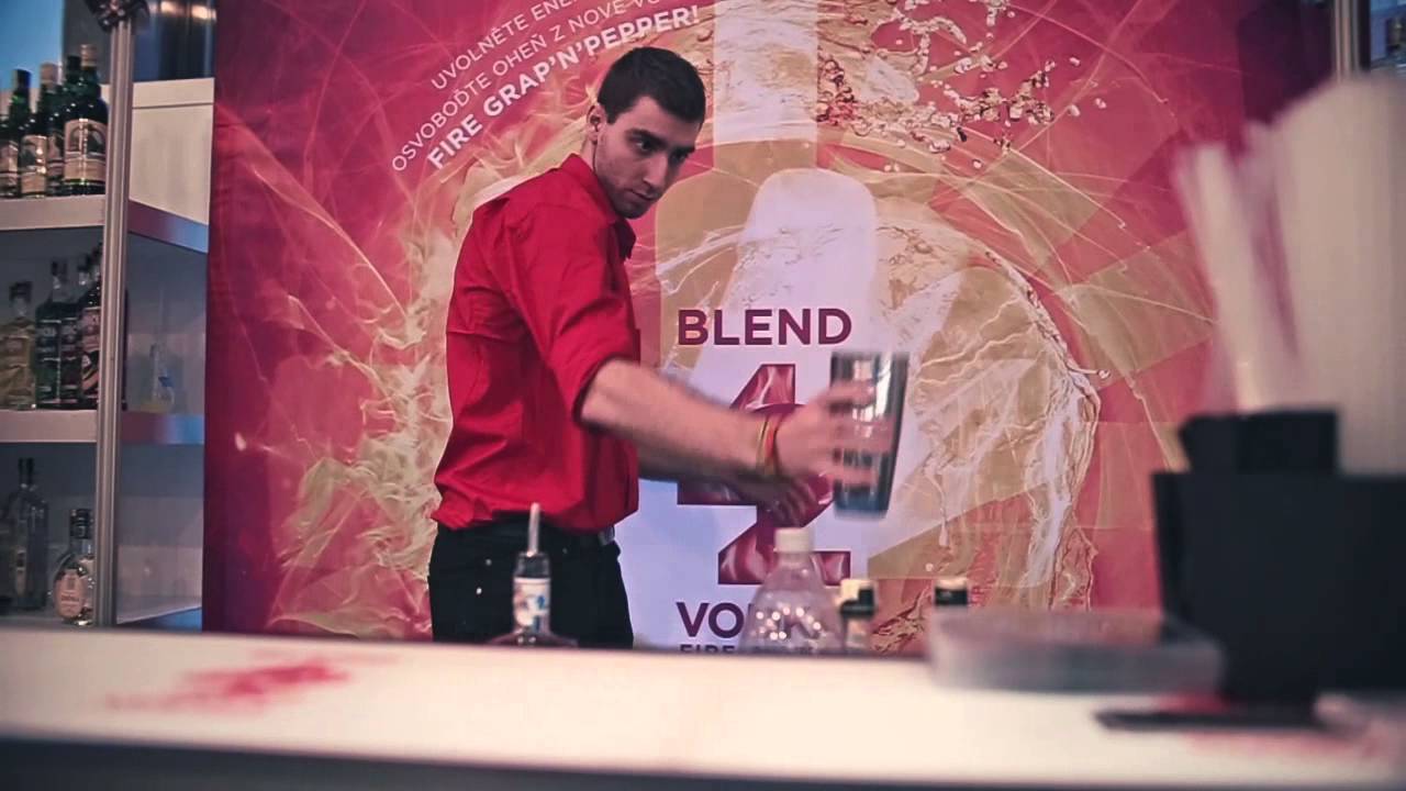 Vodka 42 Blend na Prague Bar show