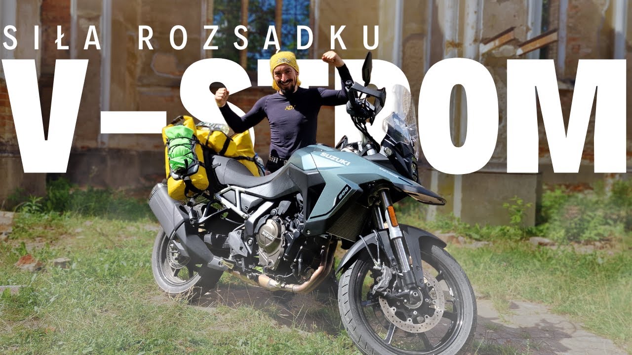Suzuki Vstrom 800 - Motocykl zbudowany w połowie z SENSU!