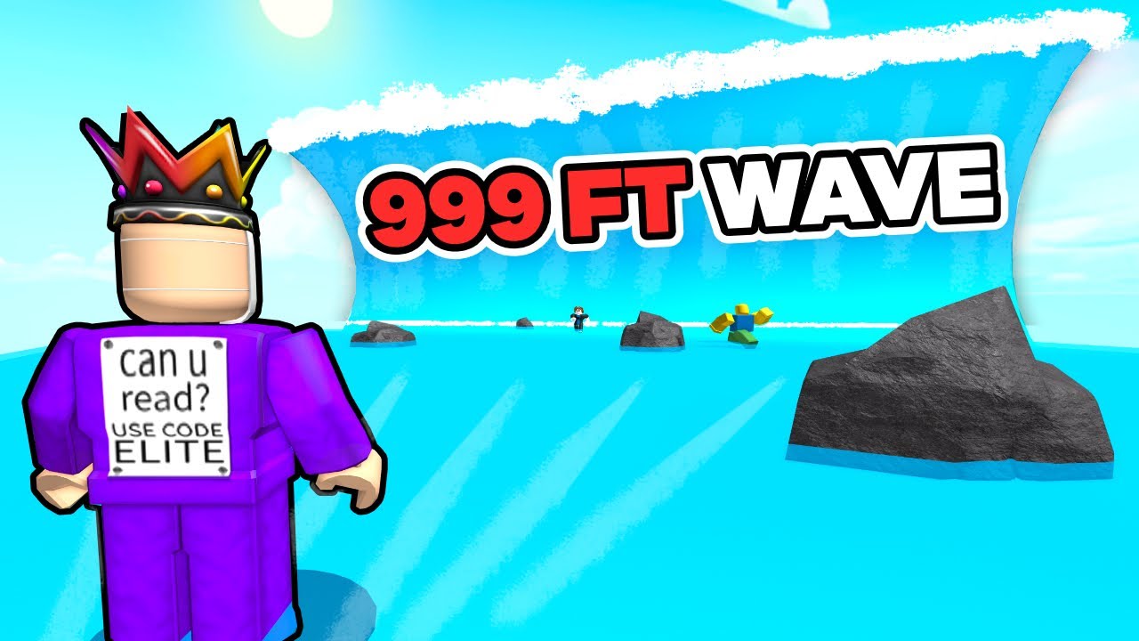 999 FT Tsunami Wave HITS On Roblox