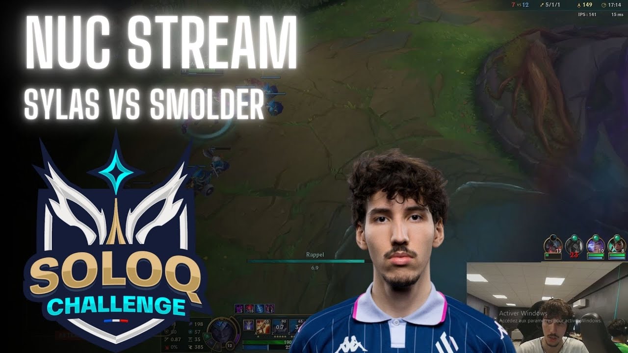 SoloQ Challenge | BDS Nuc Stream | Sylas VS Smolder |