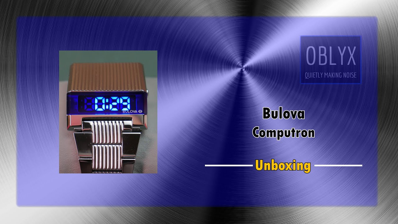 Bulova Computron Unboxing
