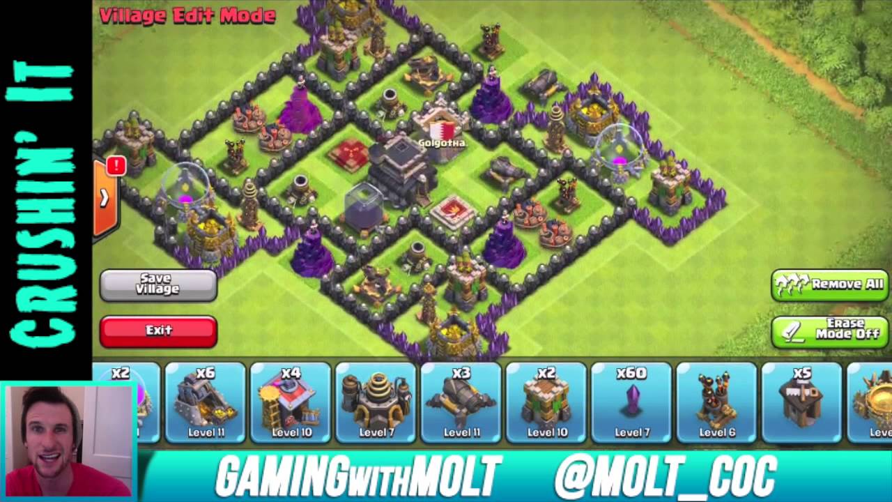 Clash of Clans :: TH9 Trophy Base -