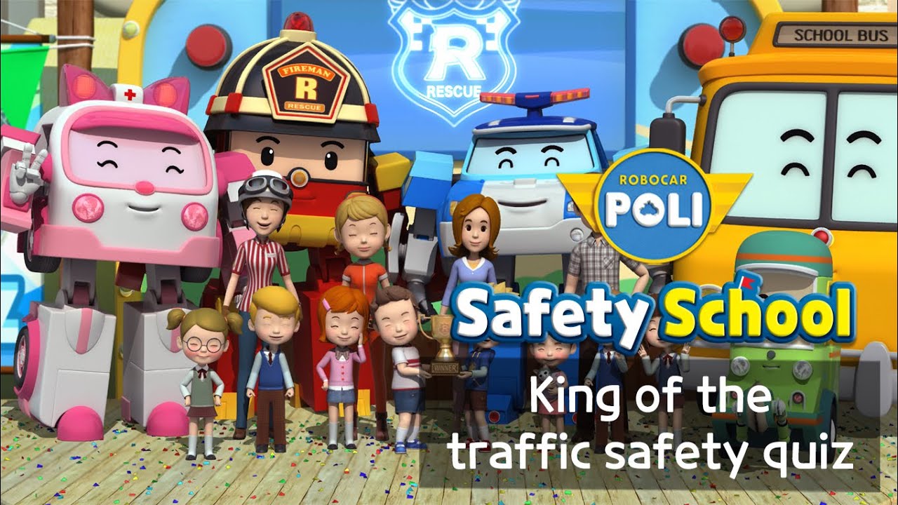 King of the Traffic Safety Quiz | Traffic Safety with POLI ep.26 | Robocar POLI Safety School
