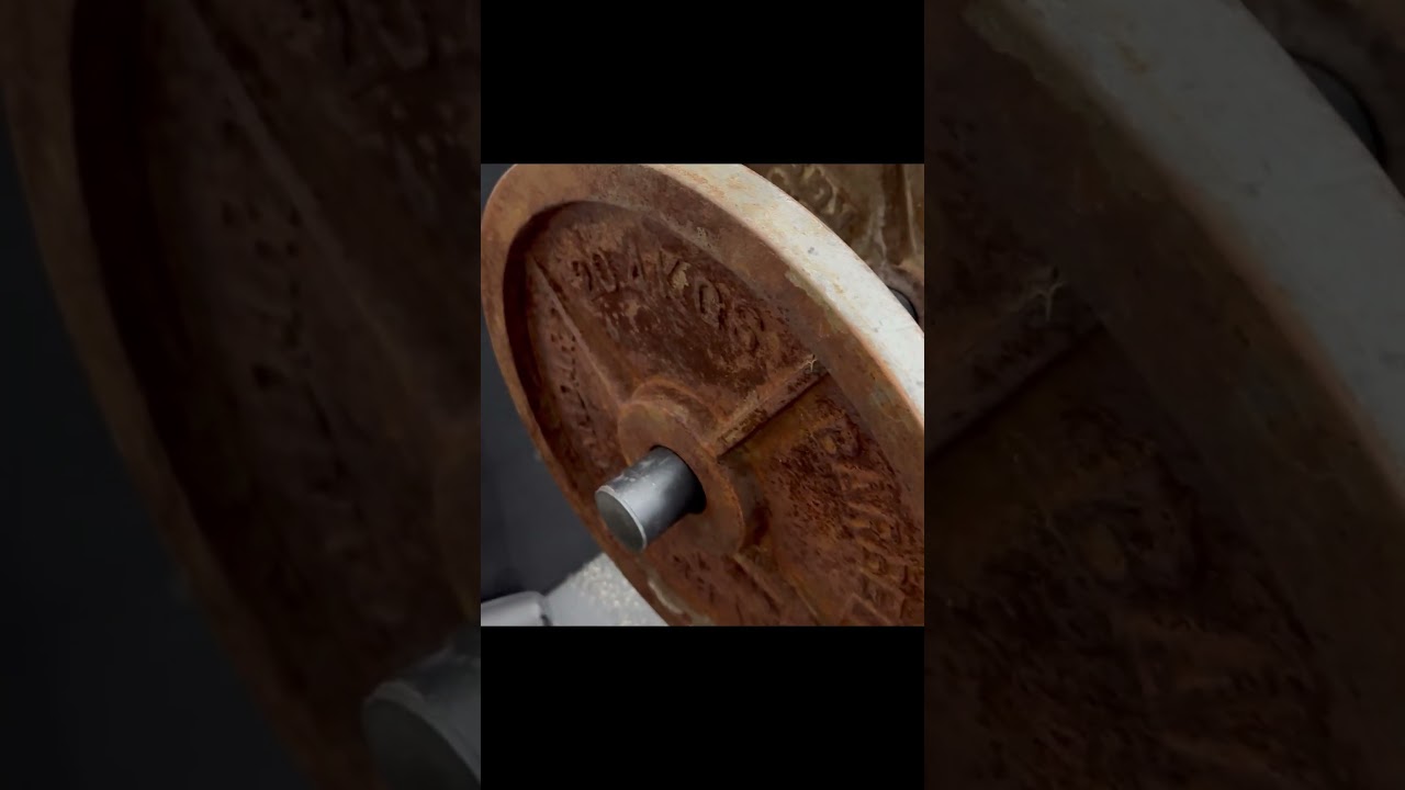 Можно ли красить ржавчину прямо на блине? #diygym