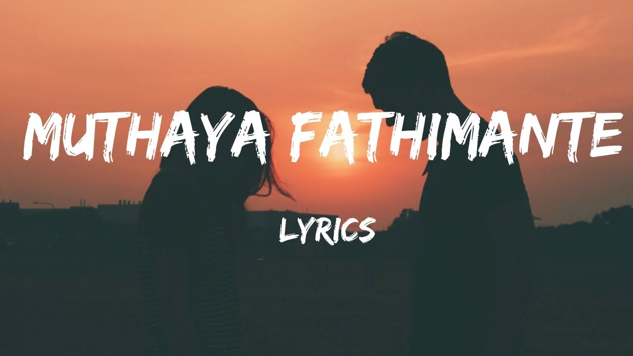 Muthaya fathimante _-_ slowed + reverb _-_ (lyrical)