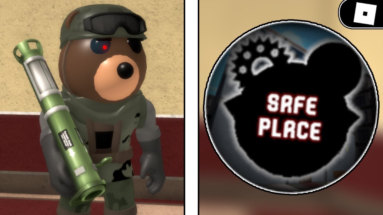 HOW TO ESCAPE THE SAFE PLACE MAP & GET THE BAREN SKIN IN PIGGY BOOK 2 BUT IT'S 100 PLAYERS! | ROBLOX