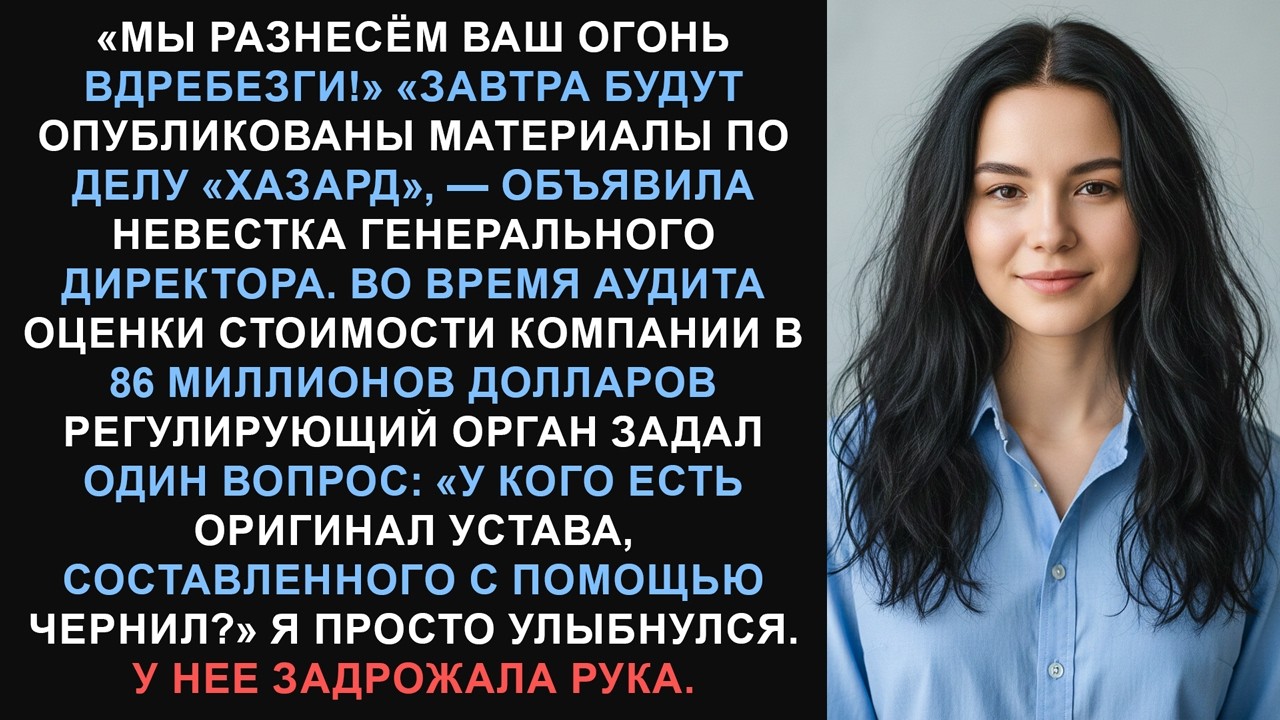 Когда невестка генерального директора попыталась удалить мои файлы, аудитор задал всего один вопрос.